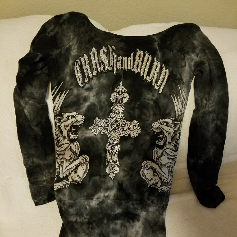 Crash and Burn Pullover